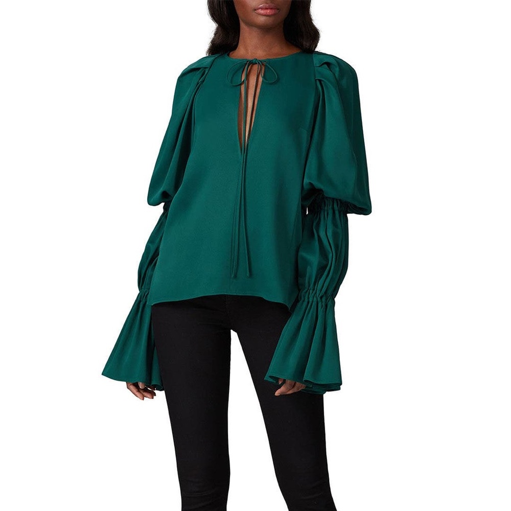 Khaite bell sleeve Top